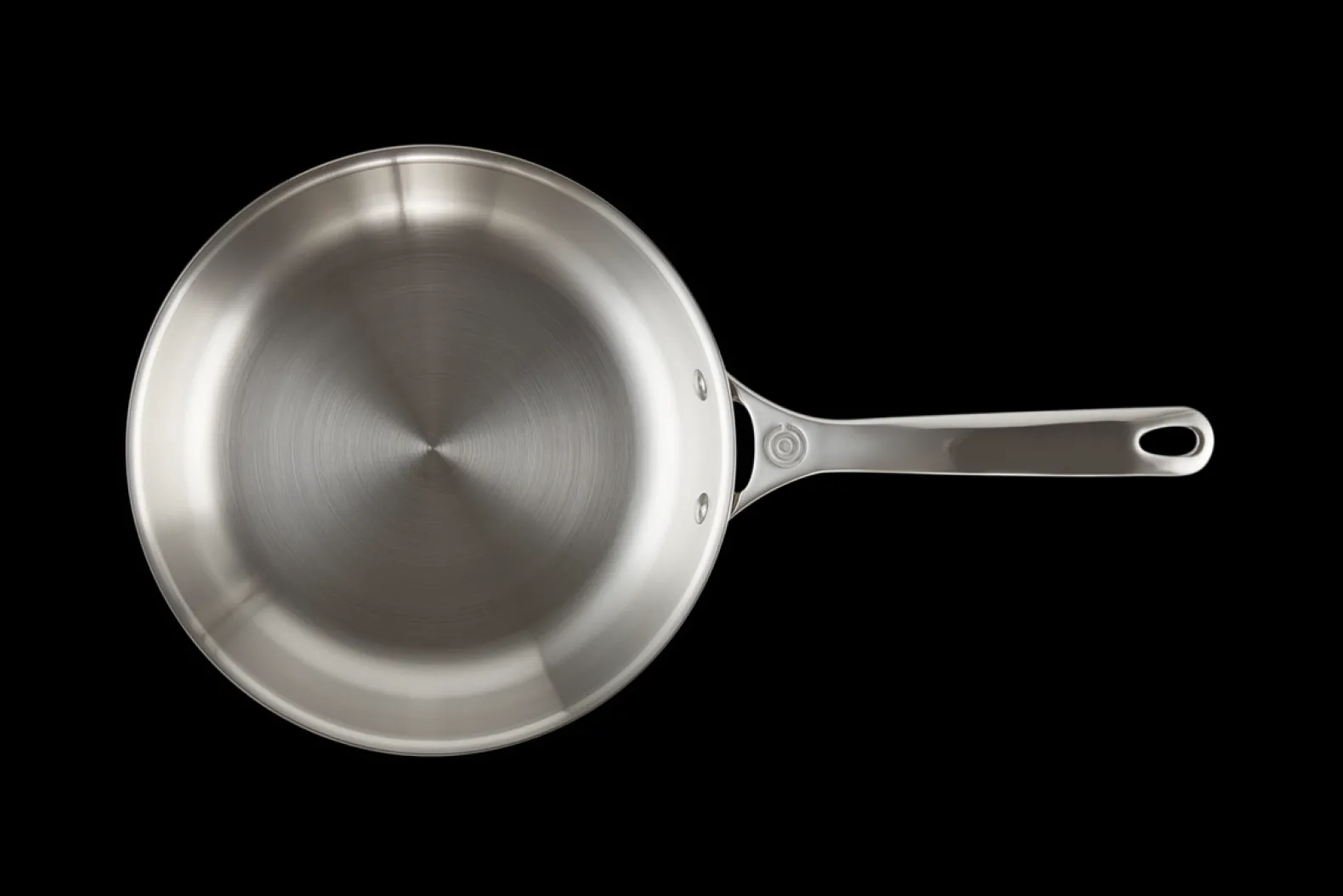 Signature Stainless Steel Uncoated Frying Pan