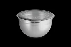Stainless Steel Mixing Bowl with Glass Lid