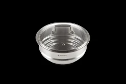 Stainless Steel Multi-steamer with Glass Lid