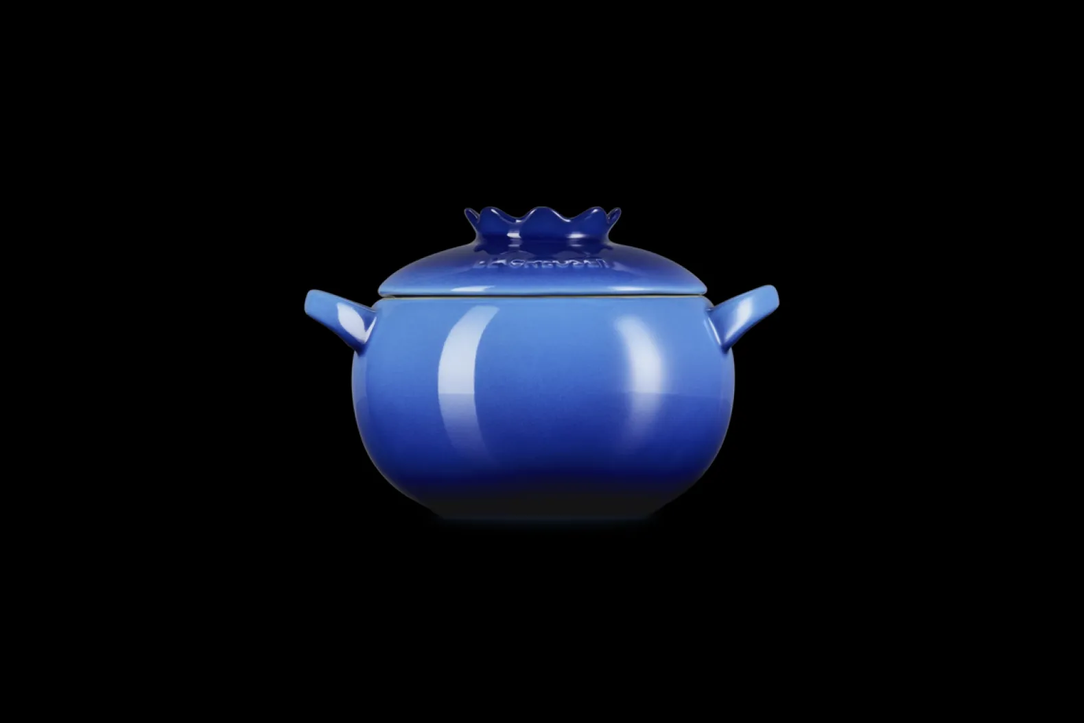 Stoneware Blueberry Cocotte