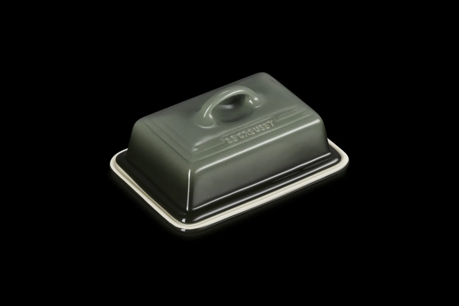 Stoneware Butter Dish