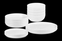 Stoneware Coupe 16-piece Dinnerware Set