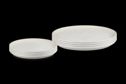 Stoneware Coupe 8-piece Dinnerware Set