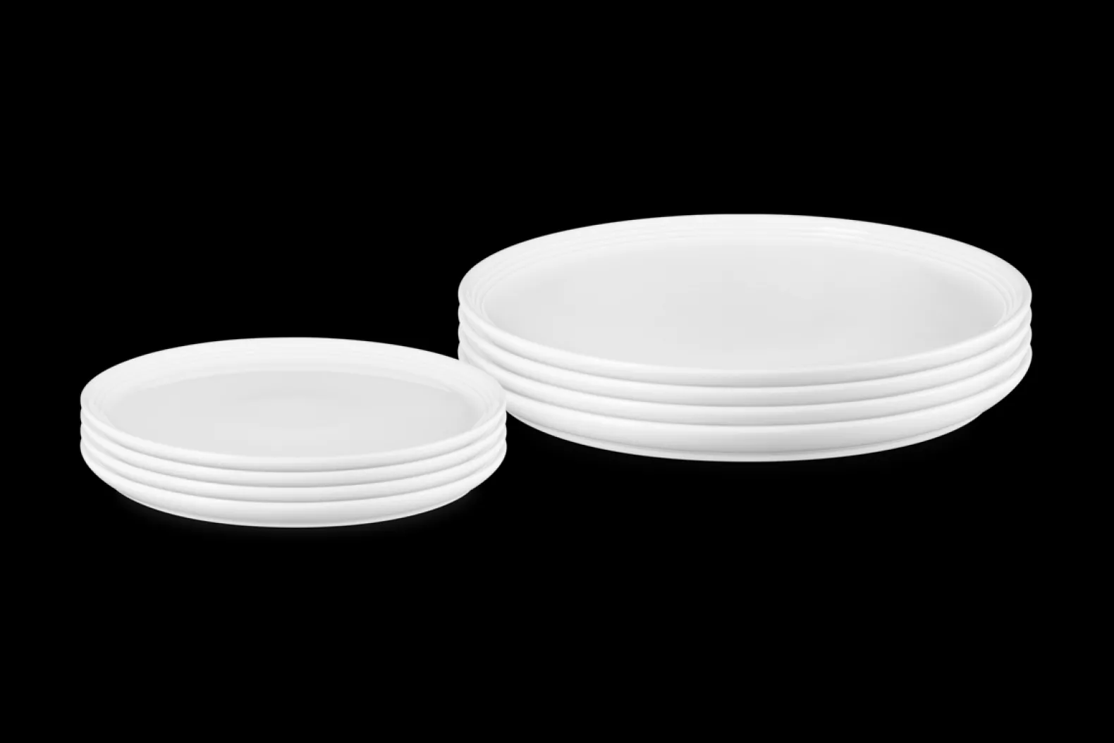 Stoneware Coupe 8-piece Dinnerware Set