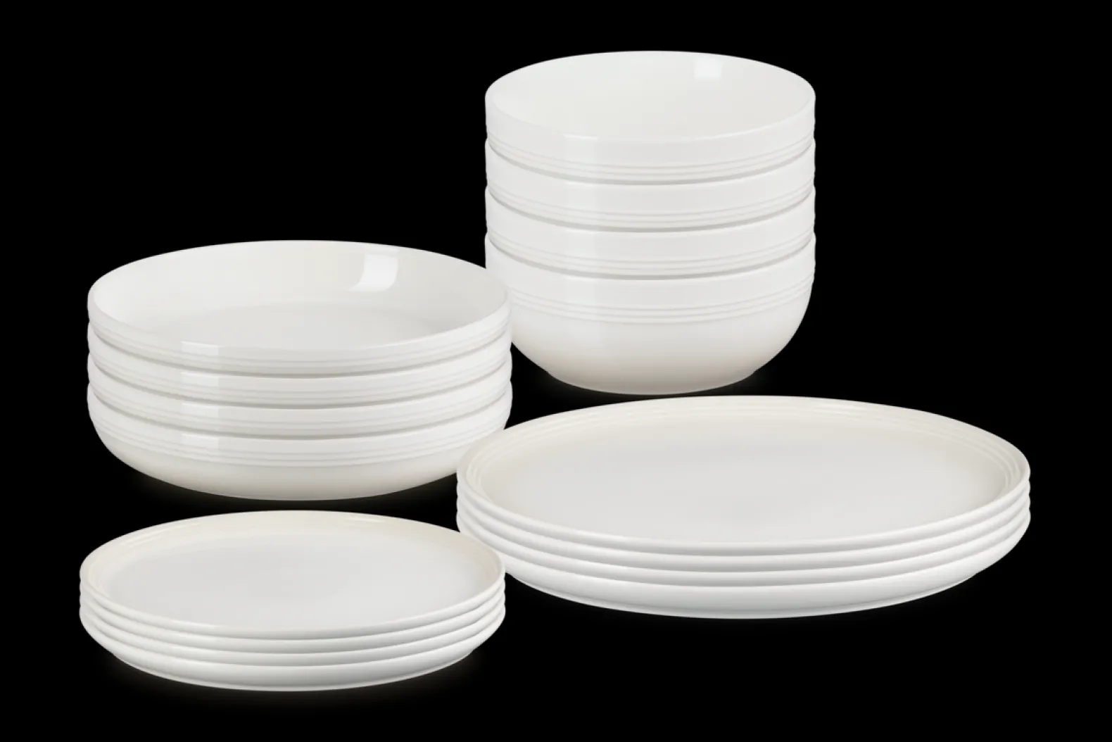 Stoneware Coupe 16-piece Dinnerware Set