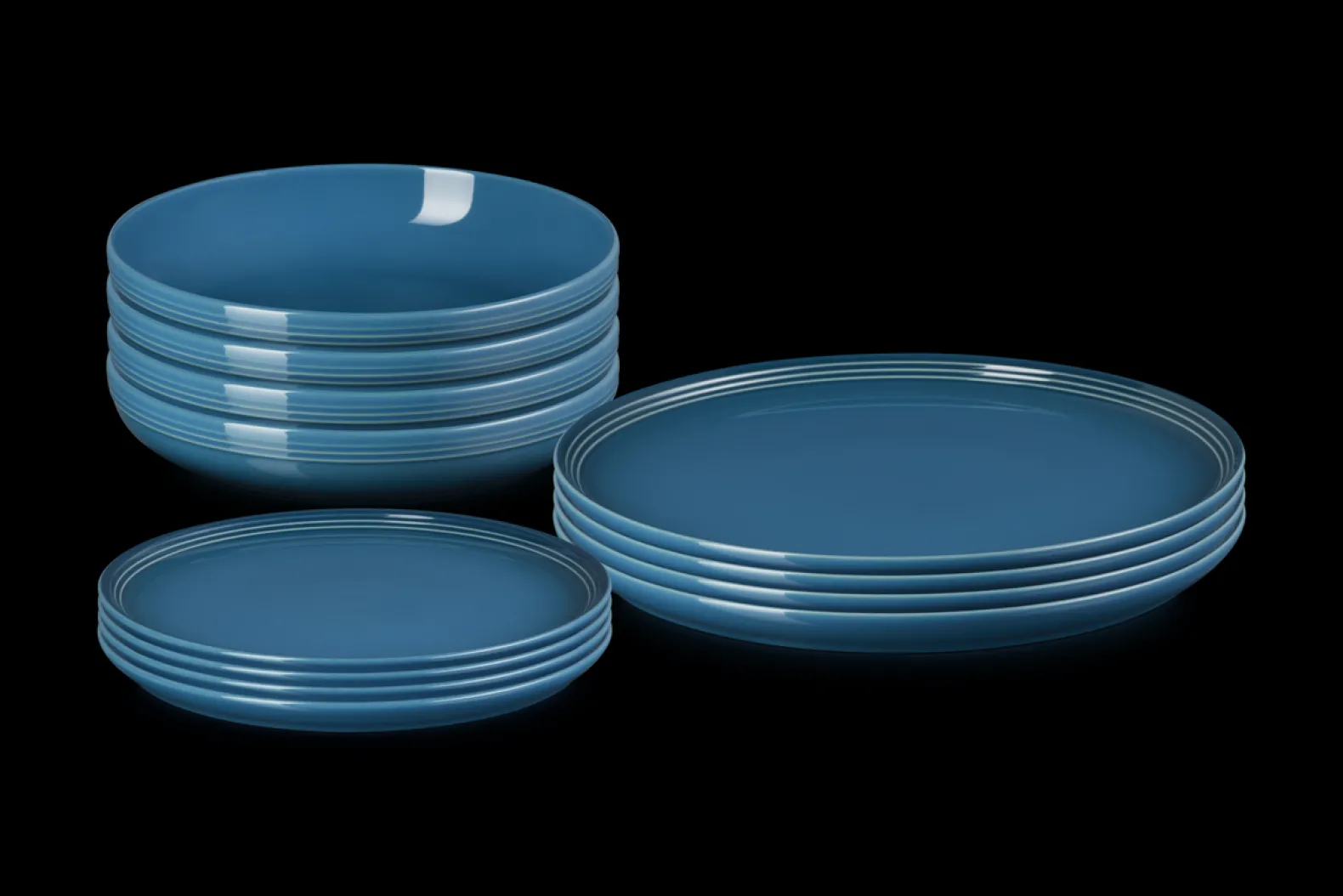 Stoneware Coupe 12-piece Dinnerware Set