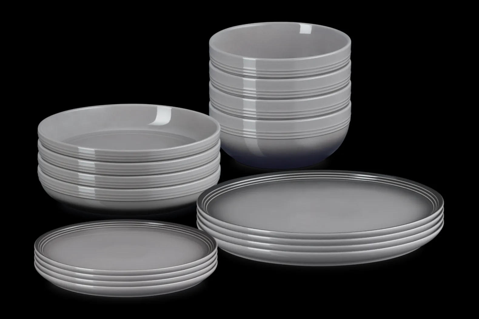 Stoneware Coupe 16-piece Dinnerware Set