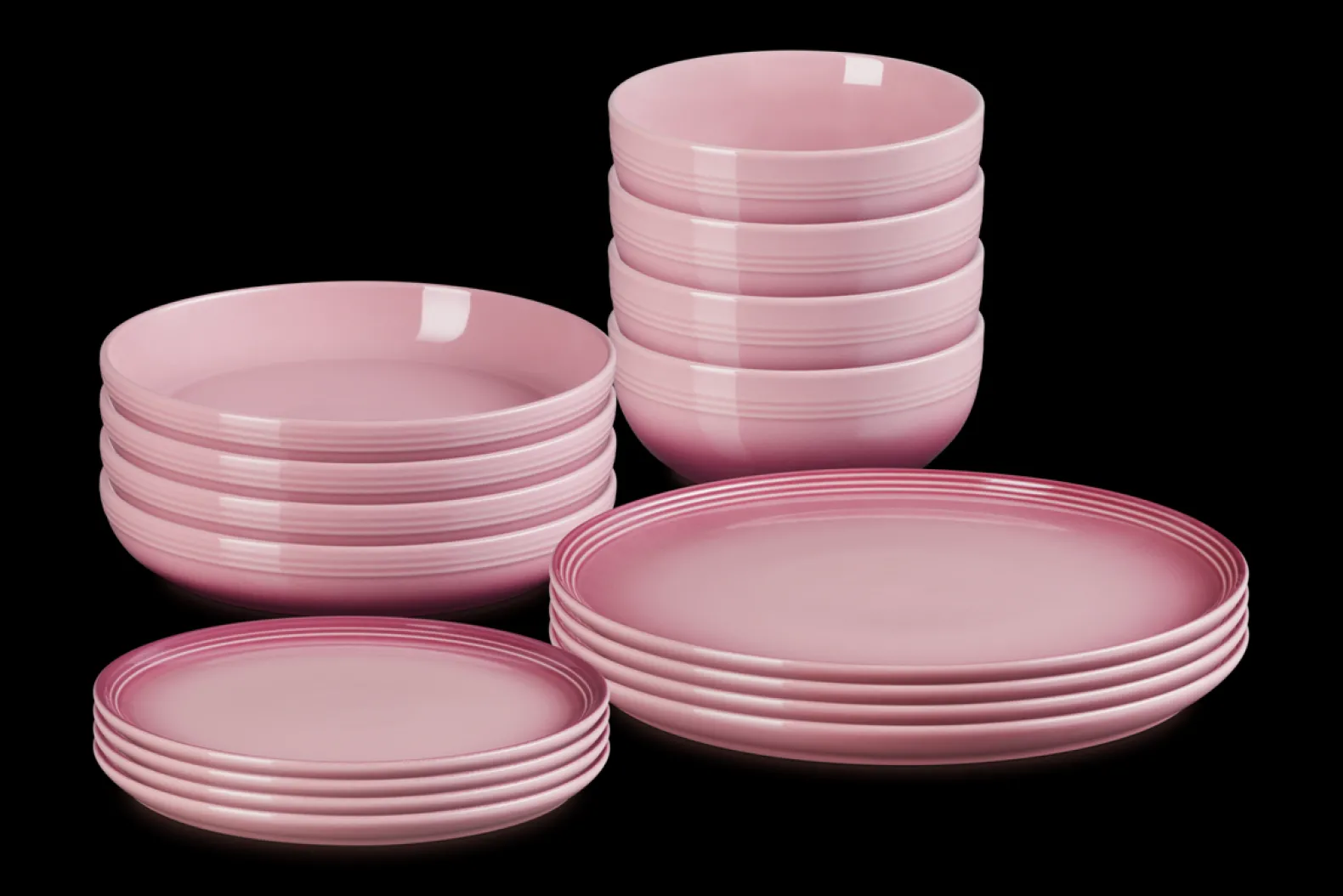 Stoneware Coupe 16-piece Dinnerware Set