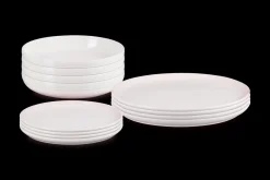 Stoneware Coupe 12-piece Dinnerware Set