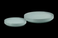 Stoneware Coupe 8-piece Dinnerware Set