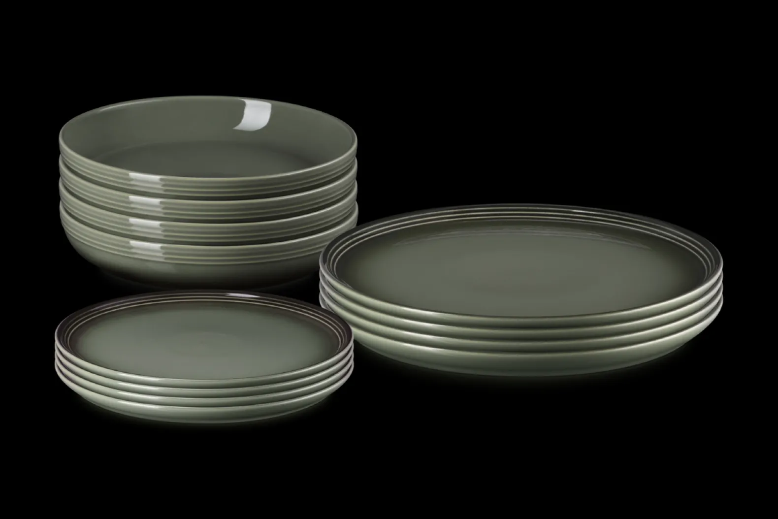 Stoneware Coupe 12-piece Dinnerware Set