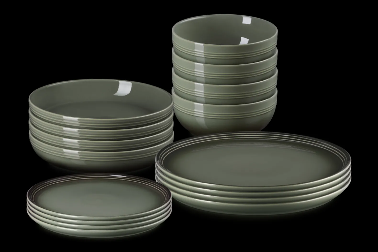 Stoneware Coupe 16-piece Dinnerware Set