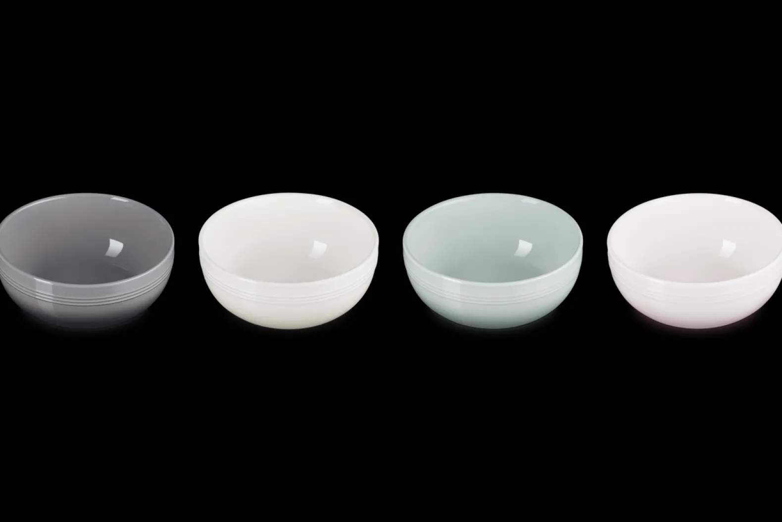 Stoneware Coupe Set of 4 Cereal Bowls