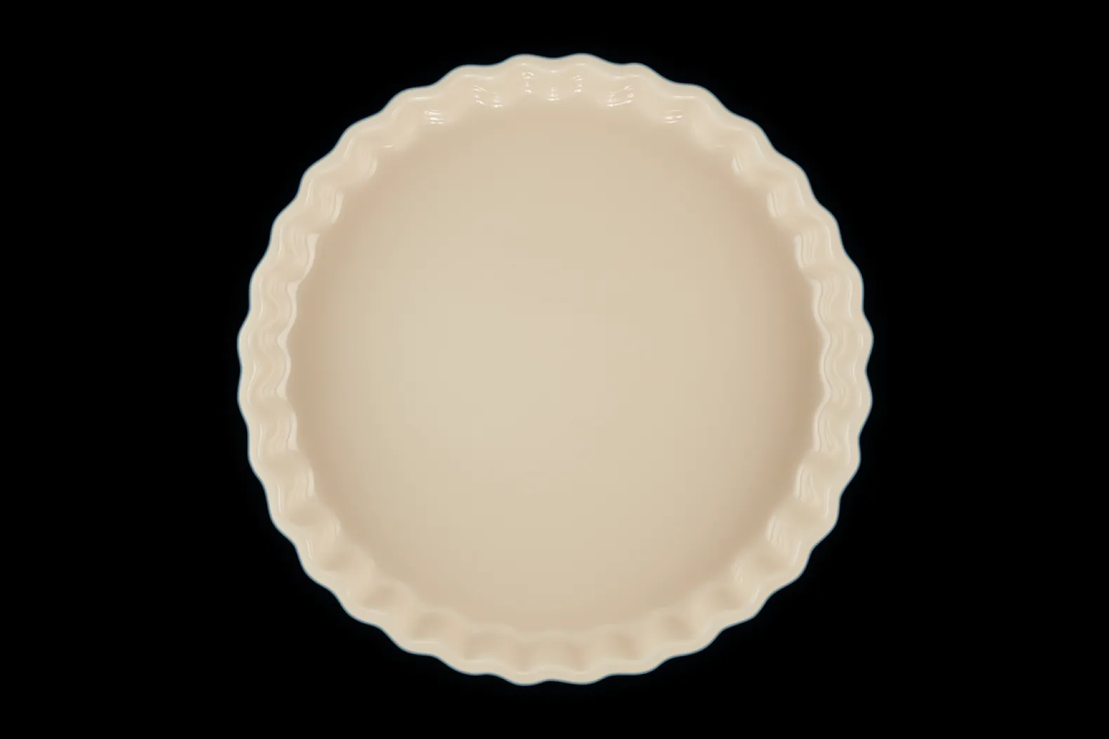 Stoneware Fluted Flan Dish
