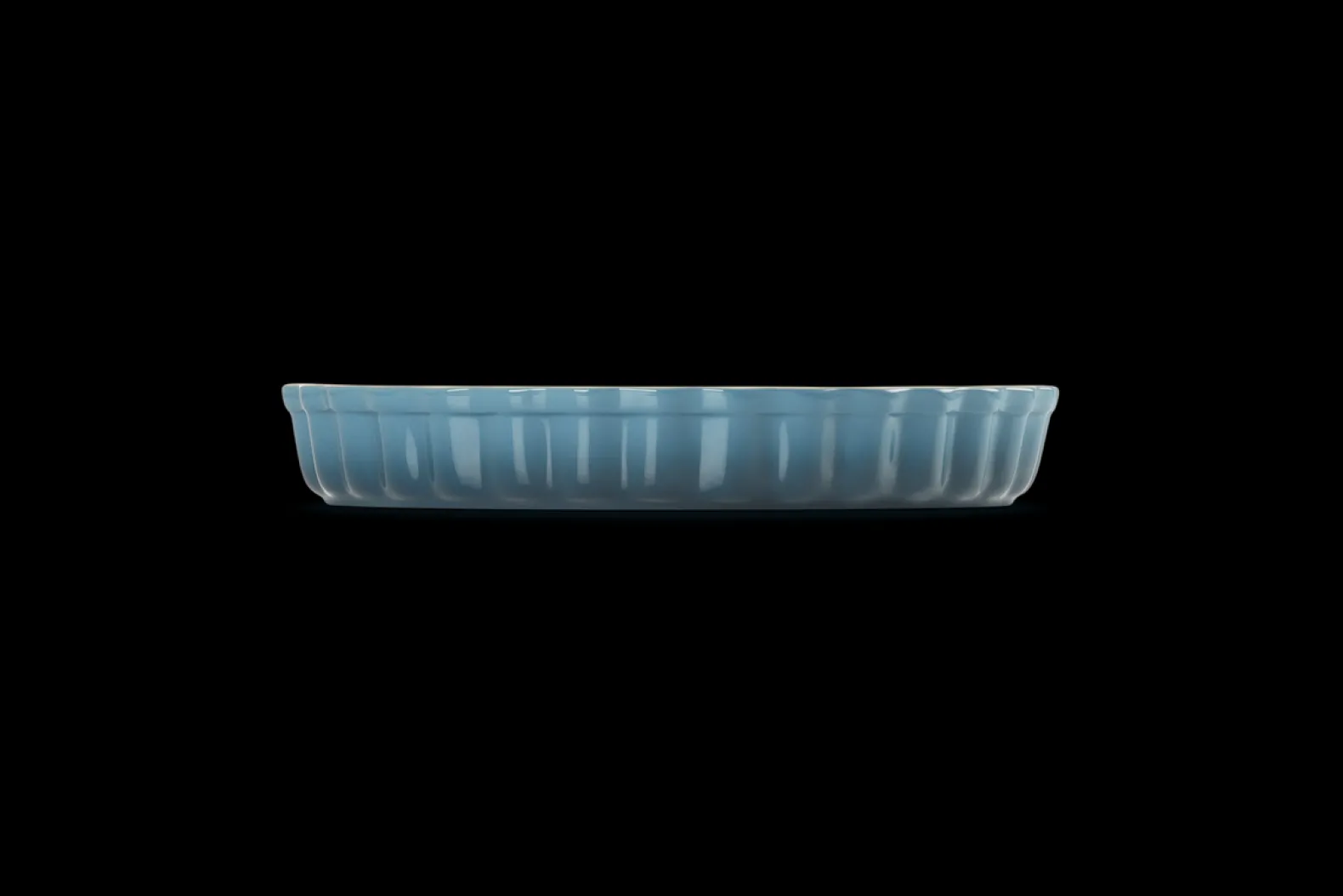 Stoneware Fluted Flan Dish