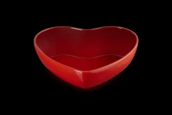 Stoneware Heart Serving Bowl