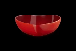 Stoneware Heart Serving Bowl