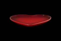 Stoneware Heart Serving Platter