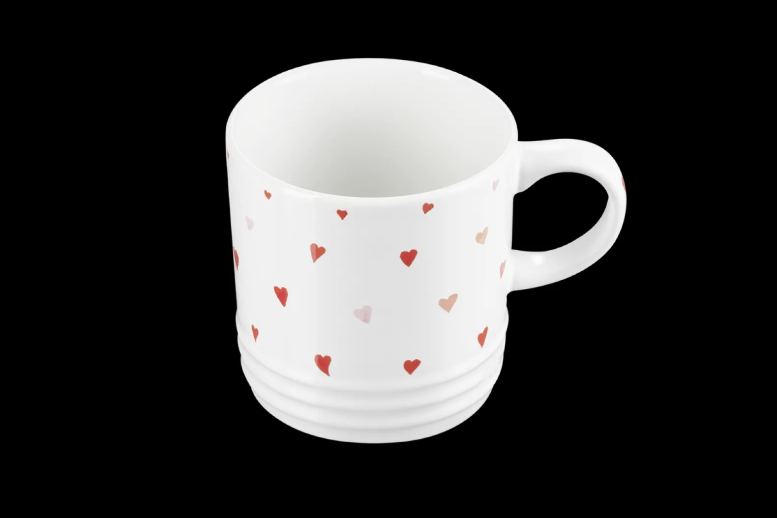 Stoneware Hearts Mug