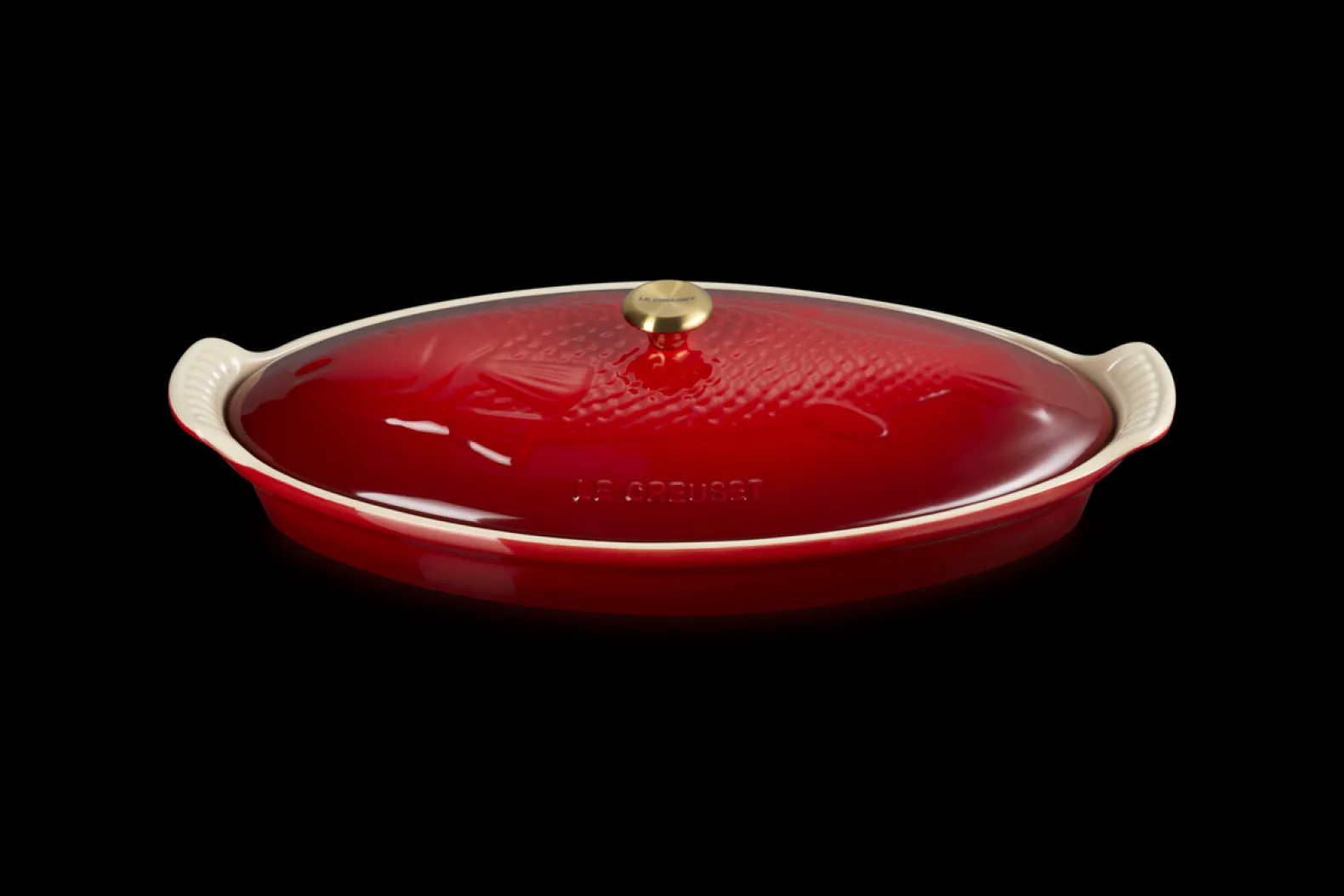 Stoneware Heritage Fish Baker