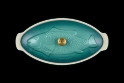 Stoneware Heritage Fish Baker