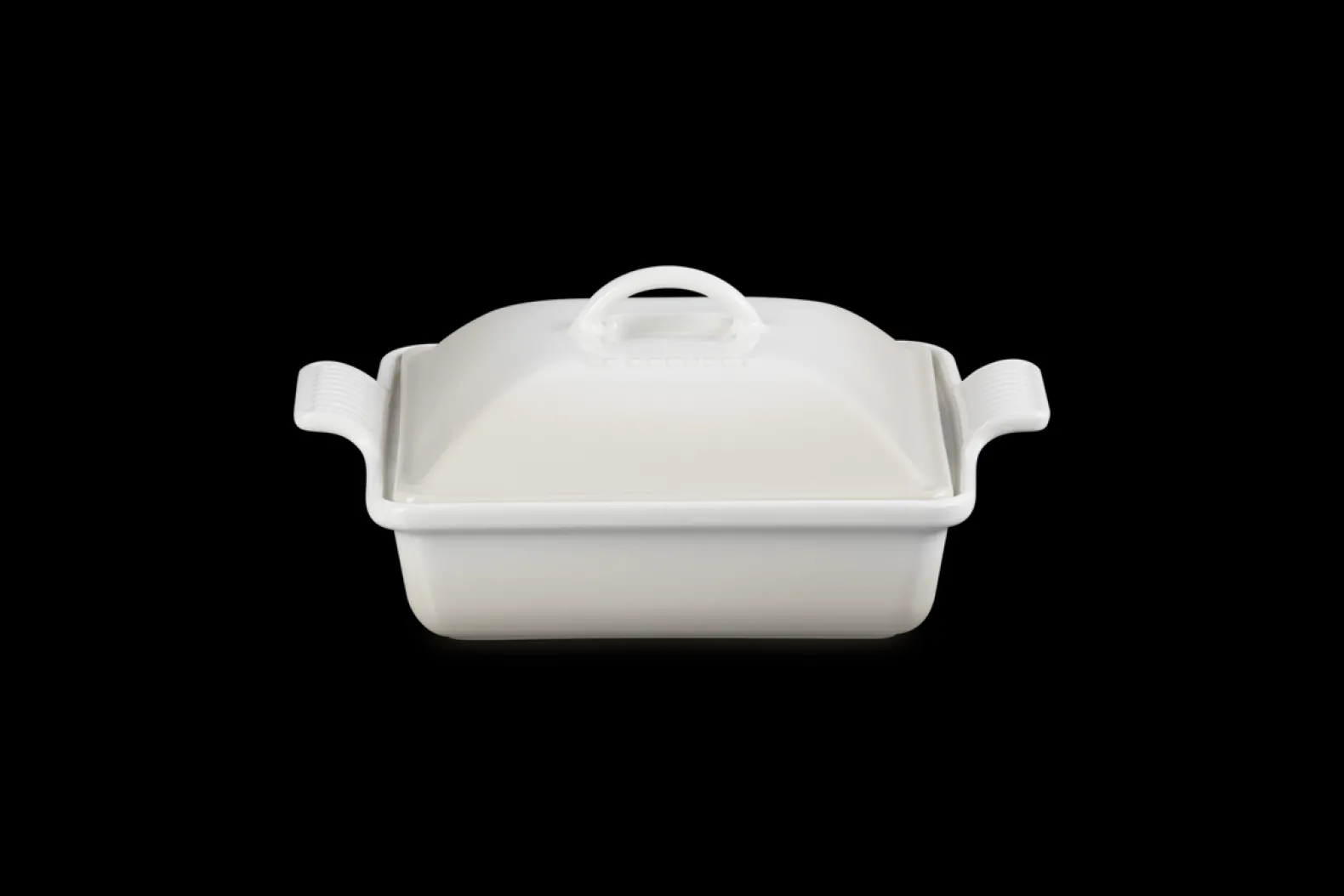 Stoneware Heritage Square Dish with Lid