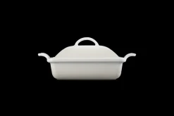 Stoneware Heritage Square Dish with Lid