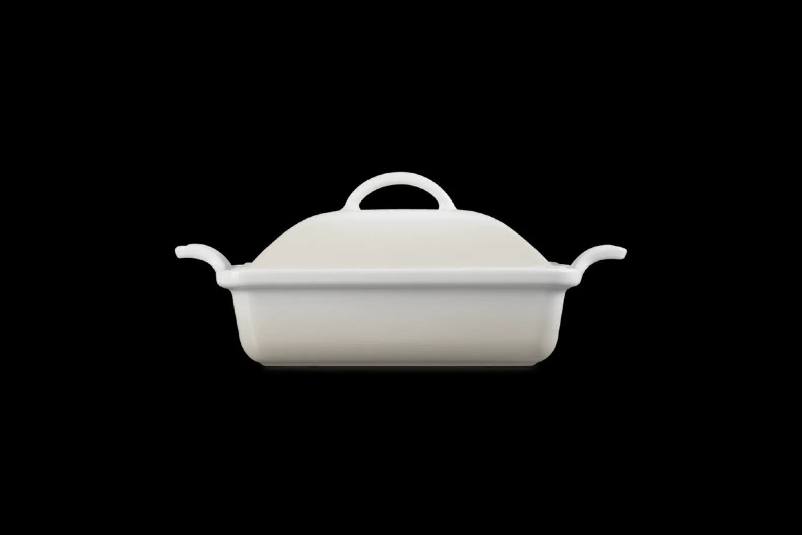 Stoneware Heritage Square Dish with Lid