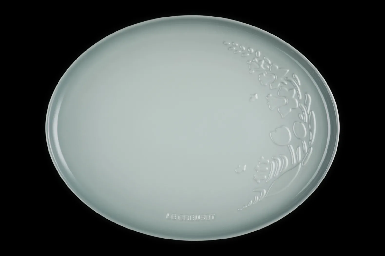 Stoneware Jardin Oval Serving Platter