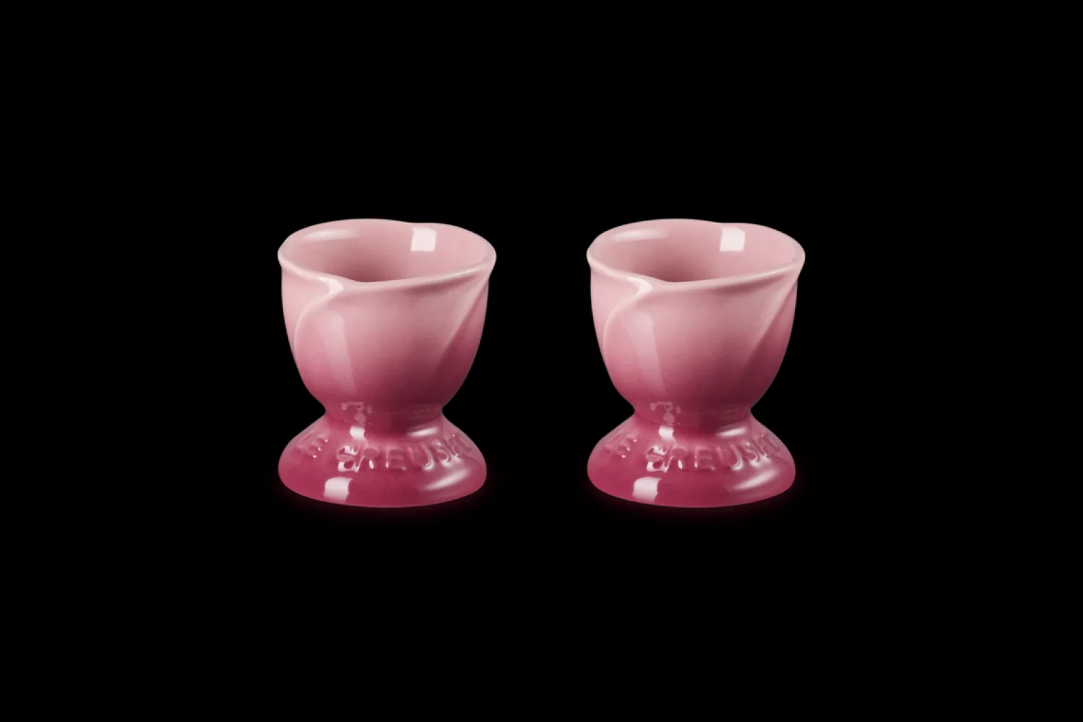 Stoneware Jardin Set of 2 Egg Cups