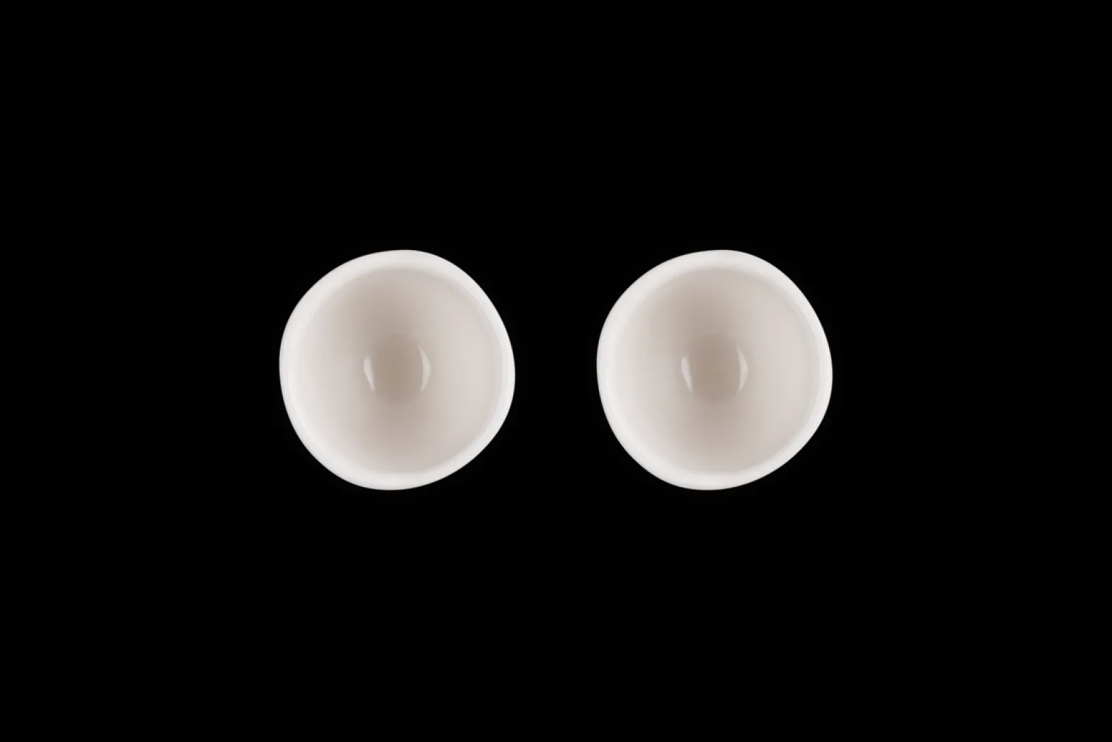 Stoneware Jardin Set of 2 Egg Cups
