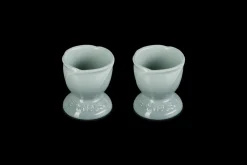 Stoneware Jardin Set of 2 Egg Cups