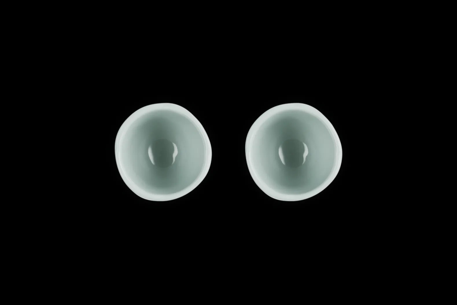Stoneware Jardin Set of 2 Egg Cups