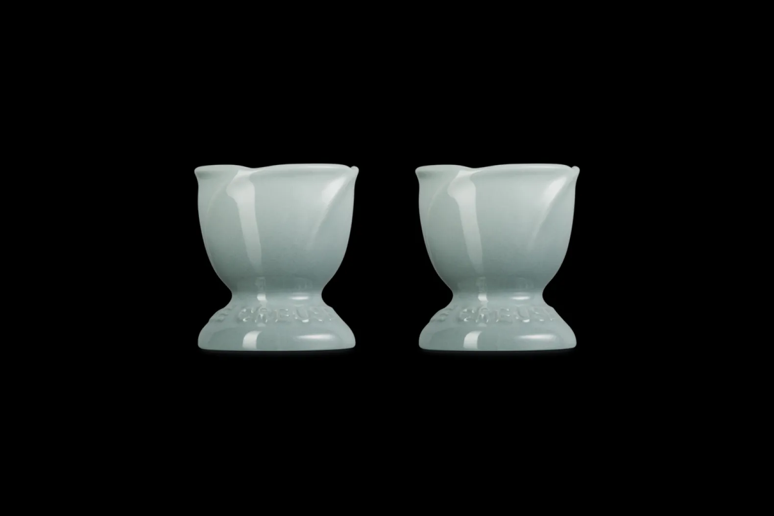 Stoneware Jardin Set of 2 Egg Cups