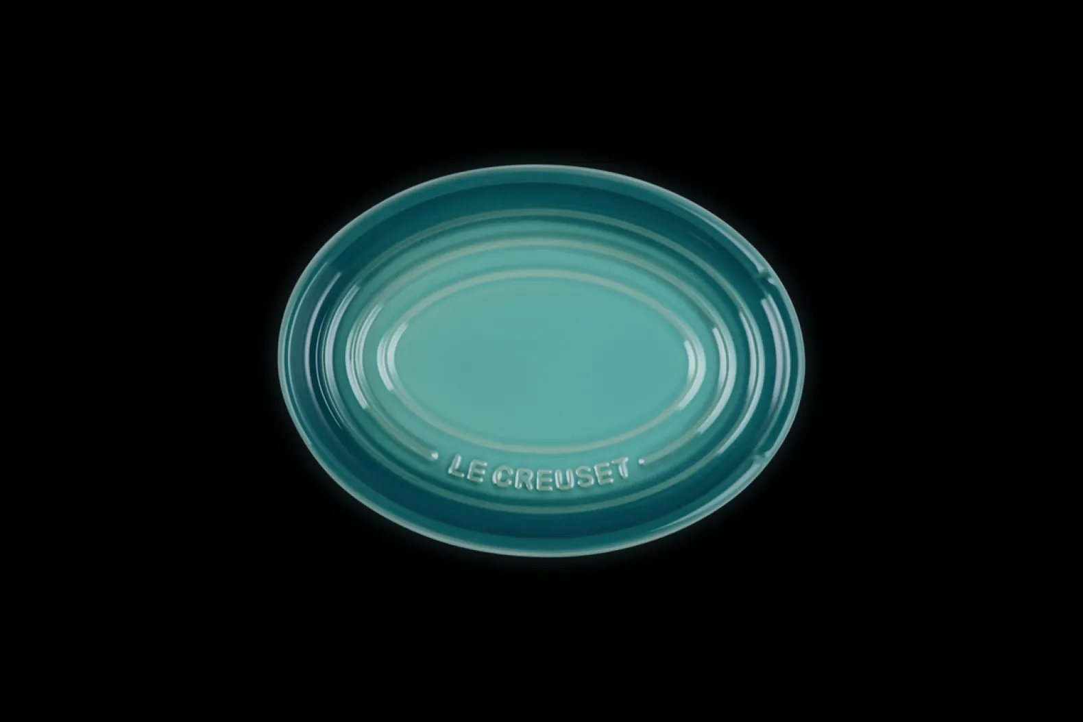 Stoneware Oval Spoon Rest