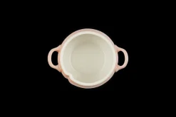 Stoneware Peach Cocotte