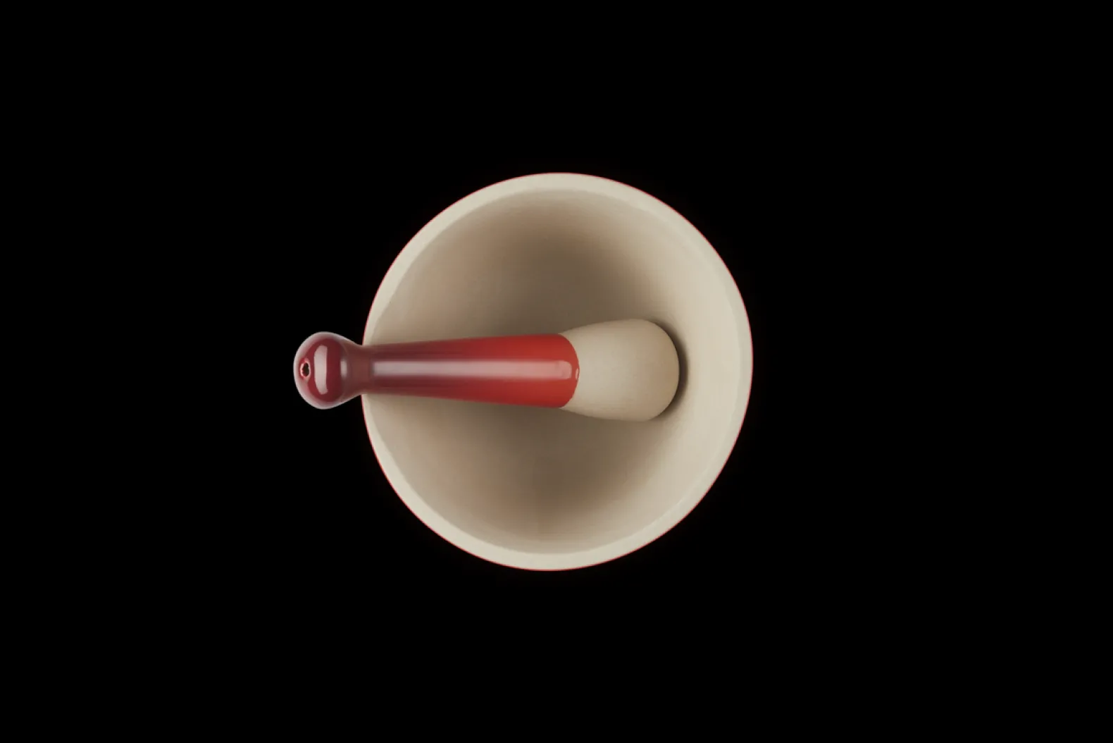 Stoneware Pestle and Mortar