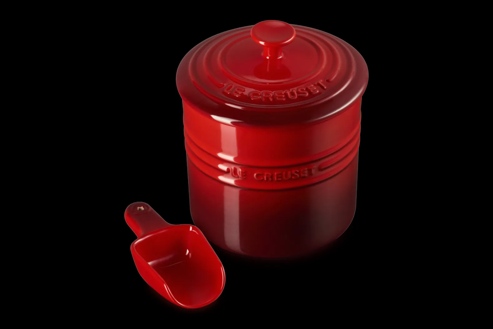 Stoneware Pet Food Storage Jar