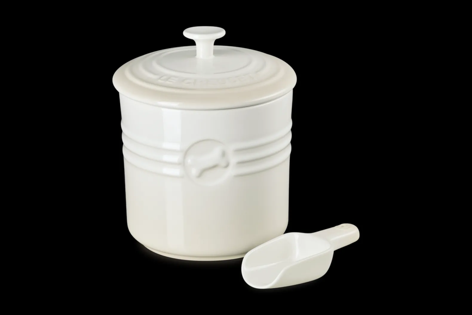 Stoneware Pet Food Storage Jar