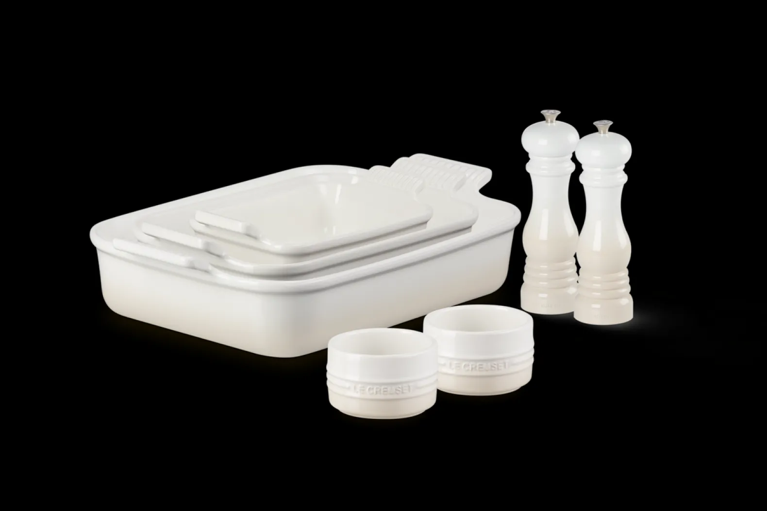 Stoneware 5-piece Essential Set with Mills