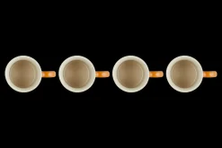 Stoneware Set of 4 Coffee Mugs