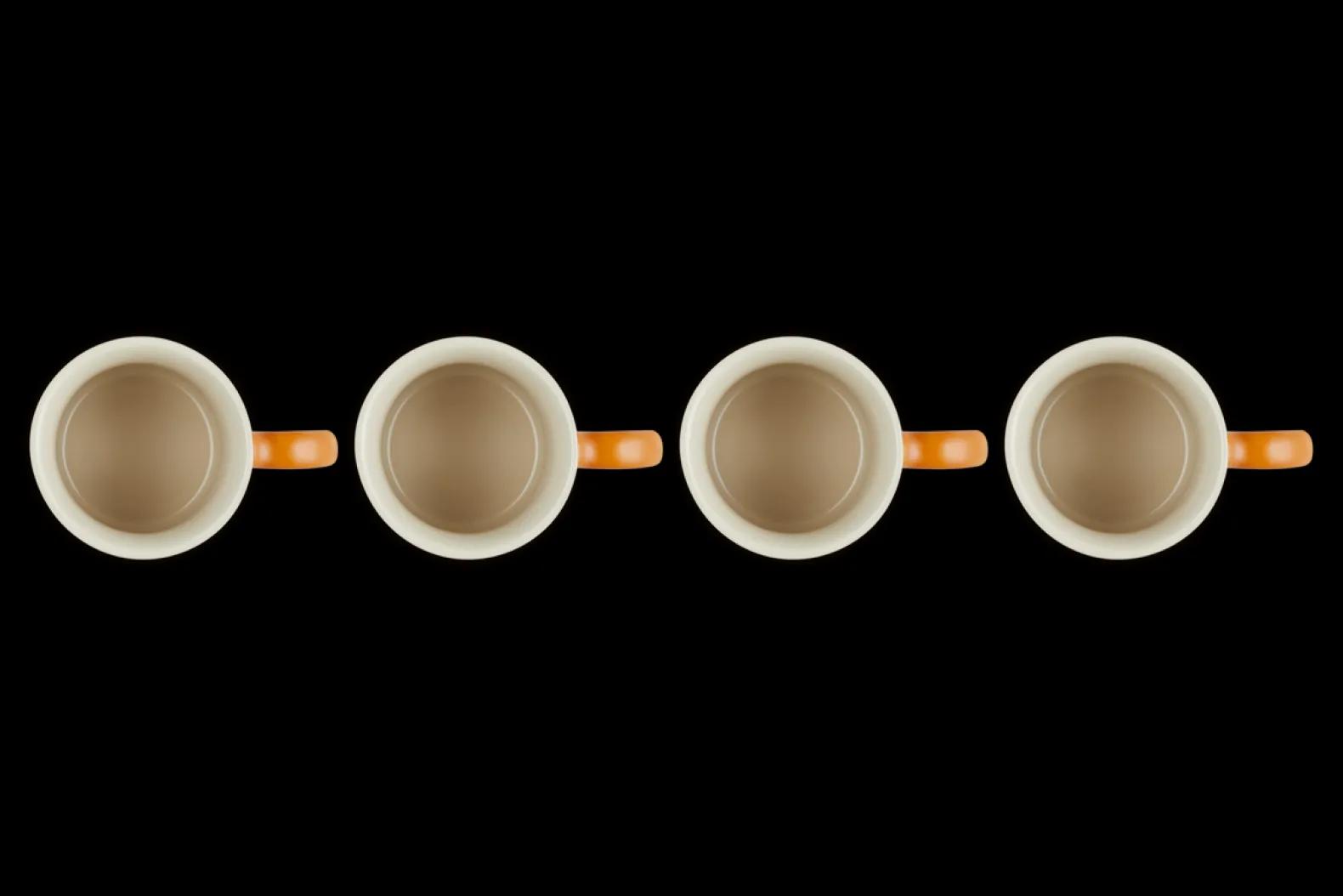 Stoneware Set of 4 Coffee Mugs