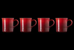Stoneware Set of 4 Coffee Mugs