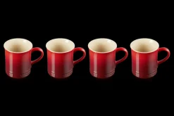 Stoneware Set of 4 Coffee Mugs