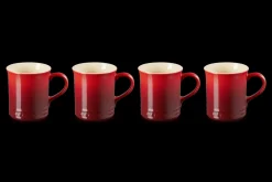 Stoneware Set of 4 Coffee Mugs