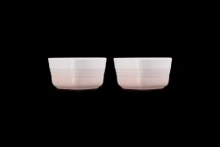 Stoneware Set of 2 Heart Ramekins