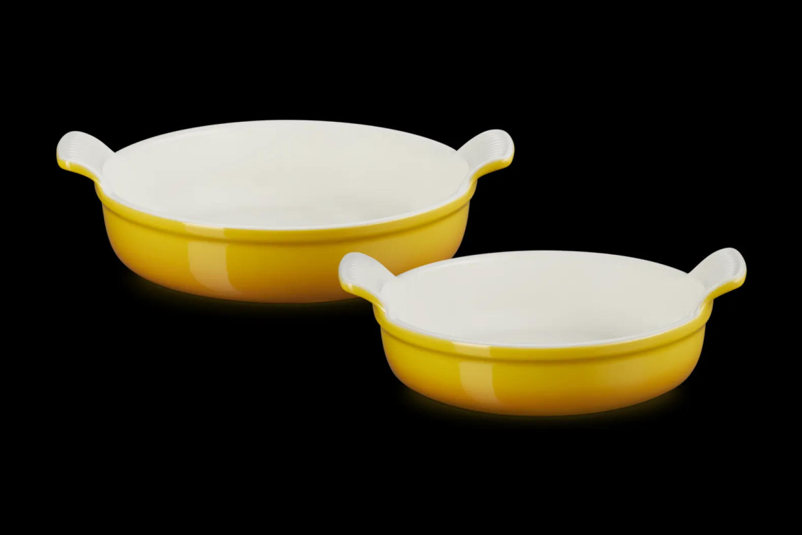 Stoneware Set of 2 Heritage Round Baking Dishes