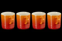 Stoneware Set of 4 Mugs