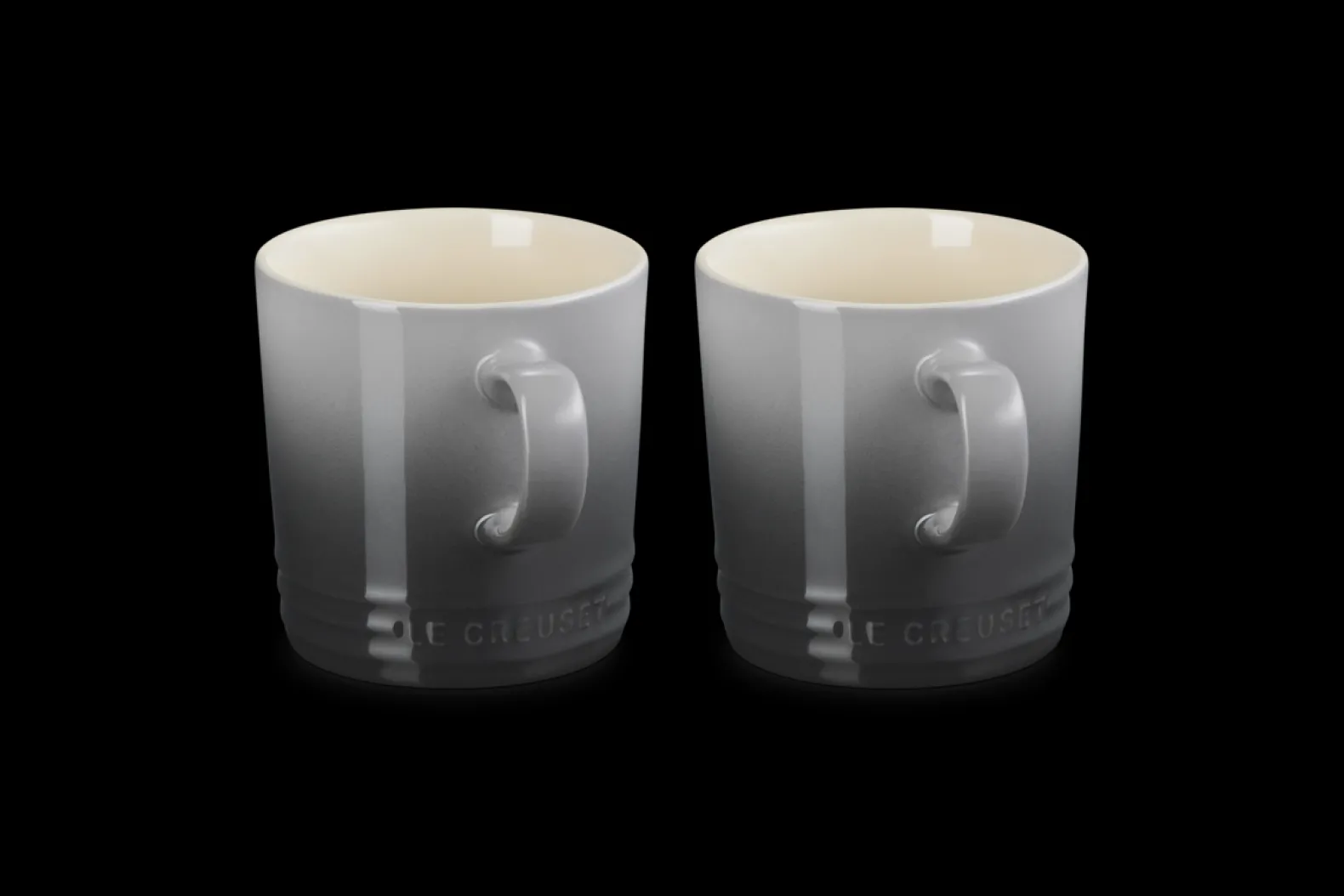 Stoneware Set of 2 Mugs