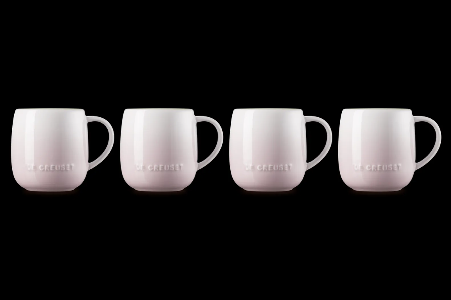 Stoneware Set of 4 Mugs